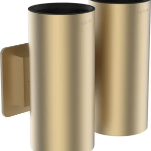 Nouvel Arrivage Double porte-verre Laufen Niara Or mat pale PVD